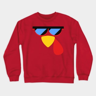 Turkey Face Costume T-Shirt Crewneck Sweatshirt